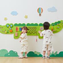 VIGA Sensory Manipulative Board Crocodile FSC Montessori Certificate