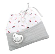 Arias kūdikio lėlė su pilku skrybėle, 30 cm