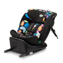 KINDERKRAFT Automobilinė kėdutė I-GROW i-Size 40-150 cm Happy Shapes by Melanie