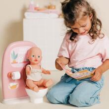 SMOBY Baby Nurse - Dvigubos pusės tualetas lėlėms 42 cm