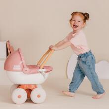 SMOBY Baby Nurse Gili Vežimėlis su Plastikinėmis Stoginėmis