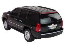 Cadillac Escalade R/C automobilis juodas su šviesomis ir garsu 1:16