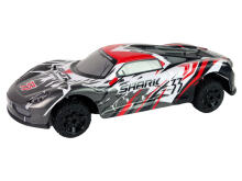 Sportinis automobilis R/C 1:8 pilkas baltas