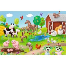 Puzzle 24 Maxi – Mažieji ir Gyvūnai – Trefl 14372