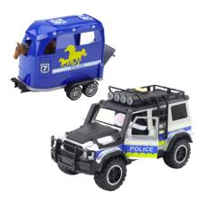 WOOPIE policijos visureigių rinkinys su arklių priekaba