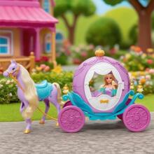 WOOPIE ROYAL Princesė Lily Lėlė ir Magiškas Vežimas Priedai