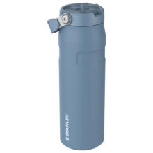 Termosas su šiaudeliu &bdquo;The IceFlow Bottle Flip Straw 2.0&ldquo; 0,7 l mėlynai violetinis