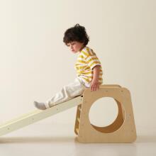 CLASSIC WORLD Medinis Kopimo Rinkinys Trianguli Montessori 5-in-1 - Vidaus Žaidimų Sporto Salė Vaikams