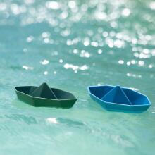 PETITE&MARS 604999 Silikoniniai vonios žaislai Laivai 4 vnt 6m+