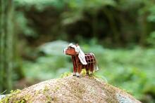 MAKEBUG 3D popierinė delionė Švarcvaldo arklys, MB-D-0012