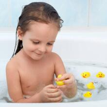 Quack-tastic Mini Tiny 12 Rubber Ducks Art.267879 Miniature Resin Ducks Yellow Tiny Duckies Figures for Micro Landscape Aquarium Dollhouse Ornament Mini Ducks DIY 4X3cm