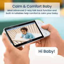 Babysense Video Baby Monitor Max View Pro Art.268711 Vaizdo auklė su LCD ekranu