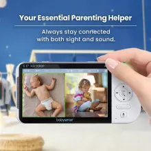 Babysense Video Baby Monitor Max View Pro Art.268721 Vaizdo auklė su LCD ekranu