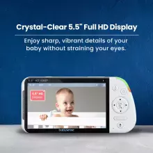 Babysense Video Baby Monitor Max View Pro Art.268721 Vaizdo auklė su LCD ekranu