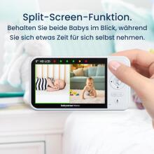 Babysense Video Baby Monitor Prisma Art.268724 Vaizdo auklė su LCD ekranu