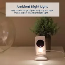 Babysense Compact Video Baby Monitor with 2 Cameras Art.V24R-2 Vaizdo auklė su LCD ekranu