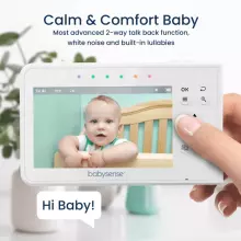 Babysense  Video Baby Monitor with 2 Cameras Art.V43 Vaizdo auklė su LCD ekranu