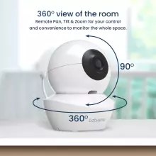Babysense  Video Baby Monitor with 2 Cameras Art.V43 Vaizdo auklė su LCD ekranu