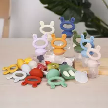 Haakaa Fresh Food Feeder Mini Combo Art.BHK154-C Cooper Silicone strainer for feeding fresh vegetables (Nibbler)