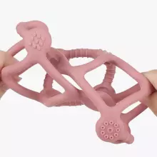 Haakaa Silicone Teething Ball  Art.TPS017-SG Grey Silikoninis barškutis (100 % natūralus)