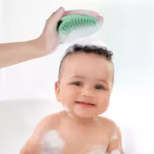 Haakaa Silicone Shampoo Brush Art.SGE050-SB Steel Blue