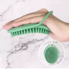 Haakaa Silicone Shampoo Brush Art.SGE050-SB Steel Blue