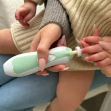 Haakaa Electric Nail Care Set Art.SGE004-A Acorn Vaikų priežiūros rinkinys (nagams)