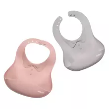 Haakaa Silicone Bib Art.UTE63-B Bluestone  Kūdikio seilinukas pagamintas iš 100 % aukštos kokybės silikono