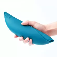 Haakaa Silicone Bib Art.UTE63-S Suva Grey Kūdikio seilinukas pagamintas iš 100 % aukštos kokybės silikono