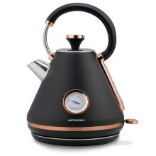 Elektrinis virdulys su termometru 1.7L Berdsen BD-701 juodas