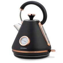 Elektrinis virdulys su termometru 1.7L Berdsen BD-701 juodas