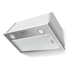 Virtuvinis po spintelėmis montuojamas gaubtas 60 cm Inox BE-50