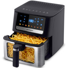 Be aliejaus keptuvė Oro keptuvė 6.5l Berdsen 1700W BD-655 juoda