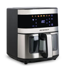 Be aliejaus keptuvė Oro keptuvė didelė keptuvė 9.1l Berdsen 1700 W BD-656 sidabrinė