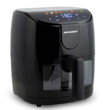 Be aliejaus keptuvė Oro keptuvė 4l Berdsen 1500W BD-658 juoda