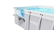 Prizmės rėmo baseinas 300 x 175 x 80 cm 4in1 INTEX 26784