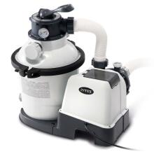 Smėlio filtravimo siurblys 5700 l/h INTEX 26644 + 25 kg smėlio