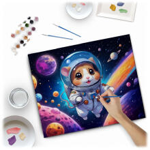Paveikslas pagal numerius 40x50 cm Massido Astronautas