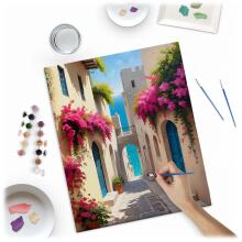 Paveikslas pagal numerius 40x50 cm Massido Urbanistinis kraštovaizdis