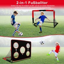 Bnlei 2-in-1 Football Goal  Art.270566 futbolo vartai, futbolas 122 x 91 x 91 cm + taikinio kilimėlis