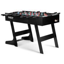 Neosport stalo futbolo stalas 121 x 61 x 80 cm NS-803 juodas