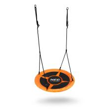 Gulbės lizdo sūpynės Swingo XXL oranžinės 95 cm
