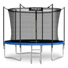 6ft/183cm Garden Trampoline with Safety Net and Ladder Neo-Sport