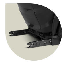 Nukido Louis automobilinė kėdutė juoda-mėlyna 15-36 kg ISOFIX