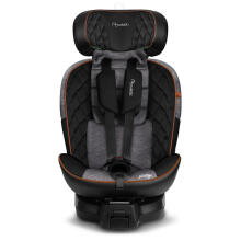Nukido Prestige Line automobilinė kėdutė juoda-pilka 0-36 kg ISOFIX