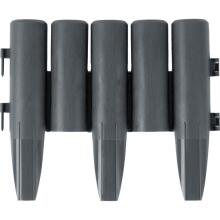 Sodo kraštas Plonos 220 cm PL-961 pilkas