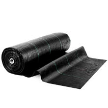 Garden agro cloth 1.6 m x 50 m 70 g/m2 + 50 stakes Plonos - black