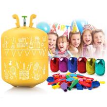 Helio balionų cilindras 0.42m3 su balionais ir juostele Ricokids