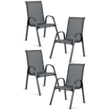 Sofotel SO-980 Tekstilinių Sodo Kėdžių Rinkinys 4 vnt.