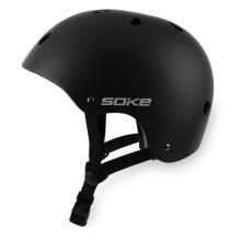 Soke K1 Sporto Šalmas Juodas S
